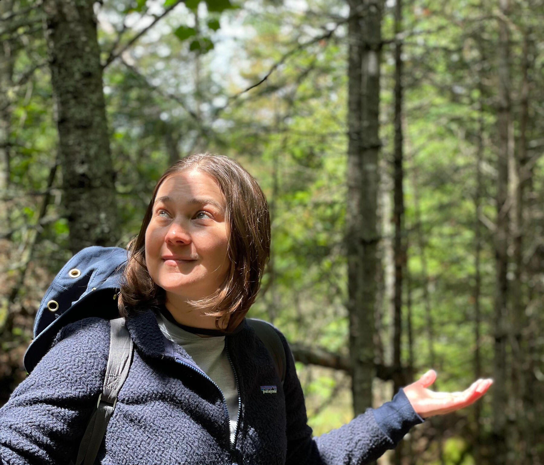 Emma McKay, certified forest therapy guide and life coach